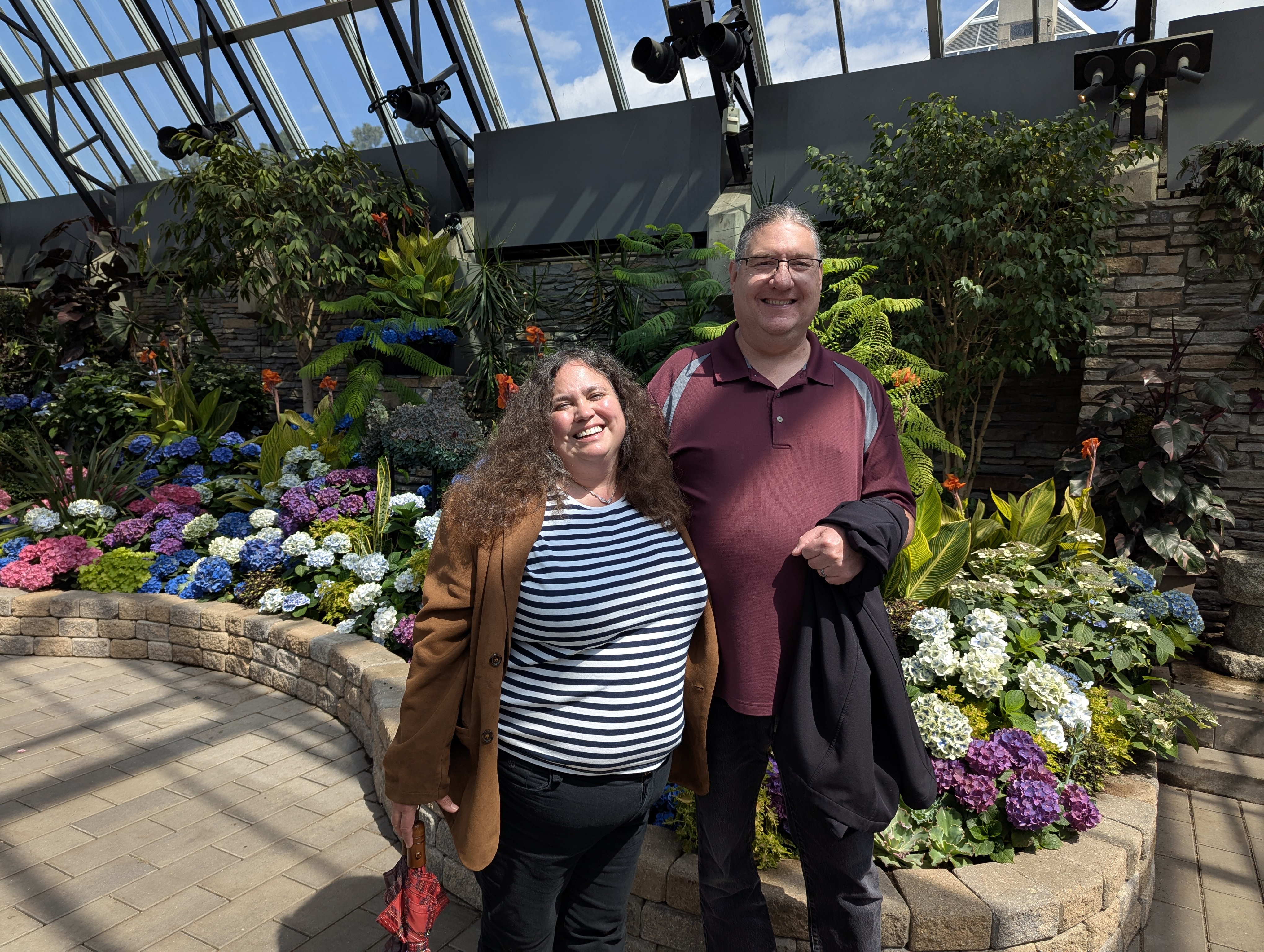 Birthday Trip to Canada, Edmonton, Pyramids, Muttart Observatory, Kari Sanders, Michael Sanders